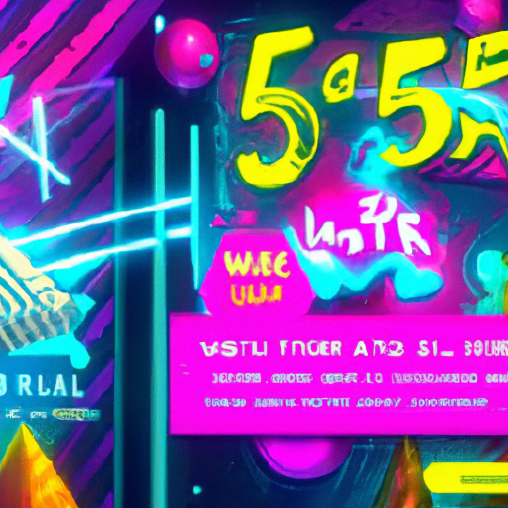 Gameplay slice — compact HUD and neon palette